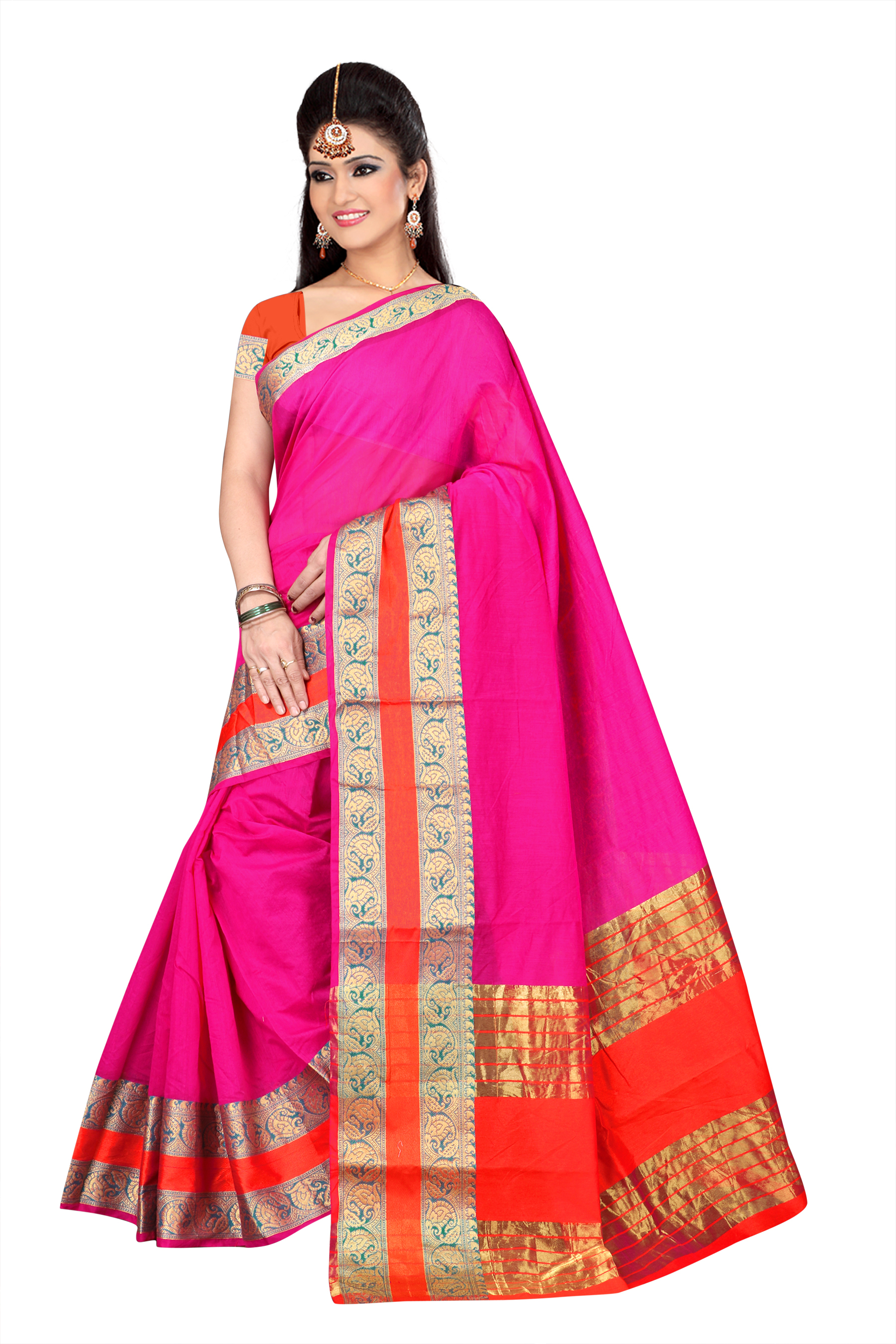 Pure Cotton Silk Saree