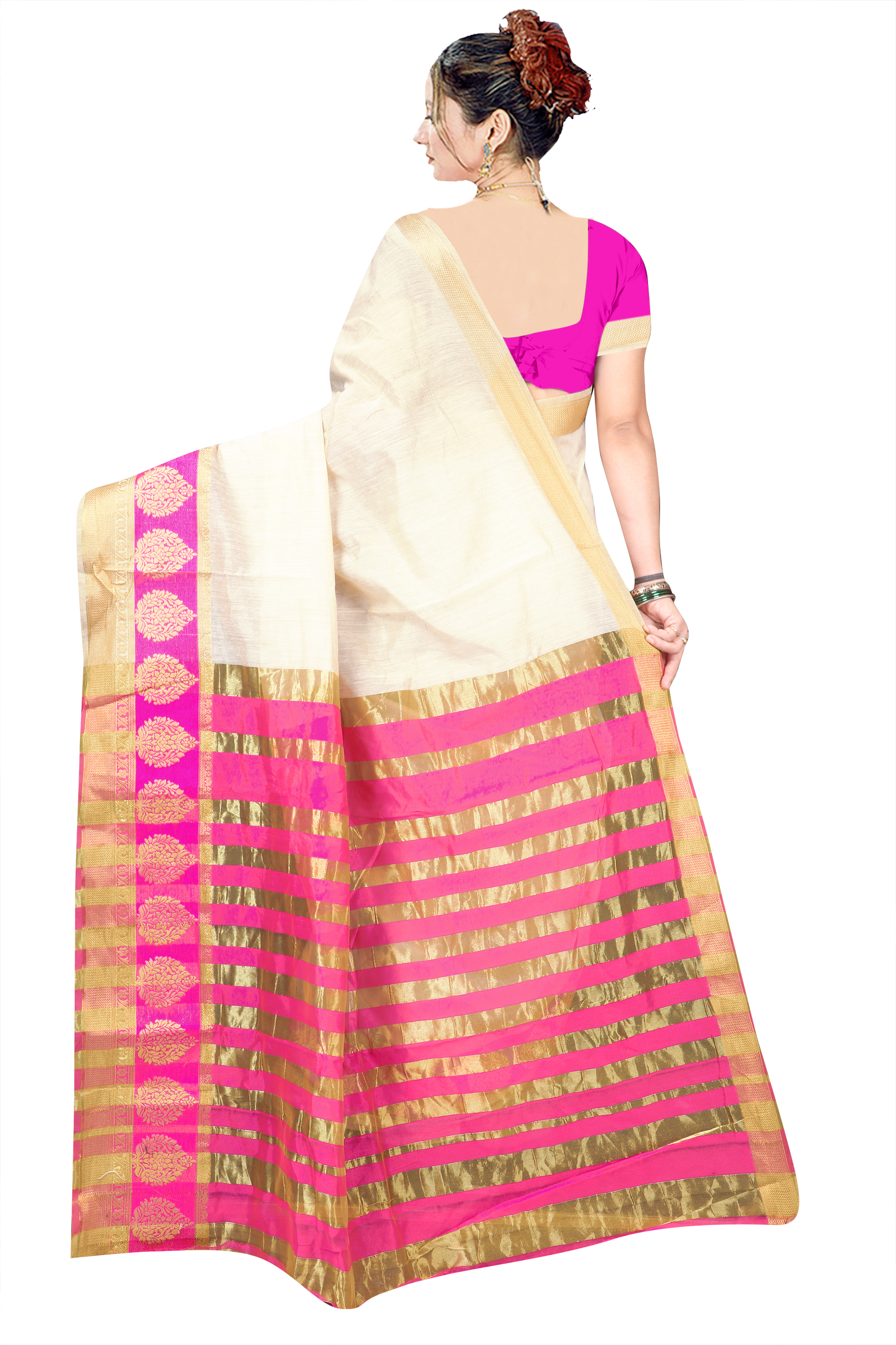 Pure Cotton Silk Saree