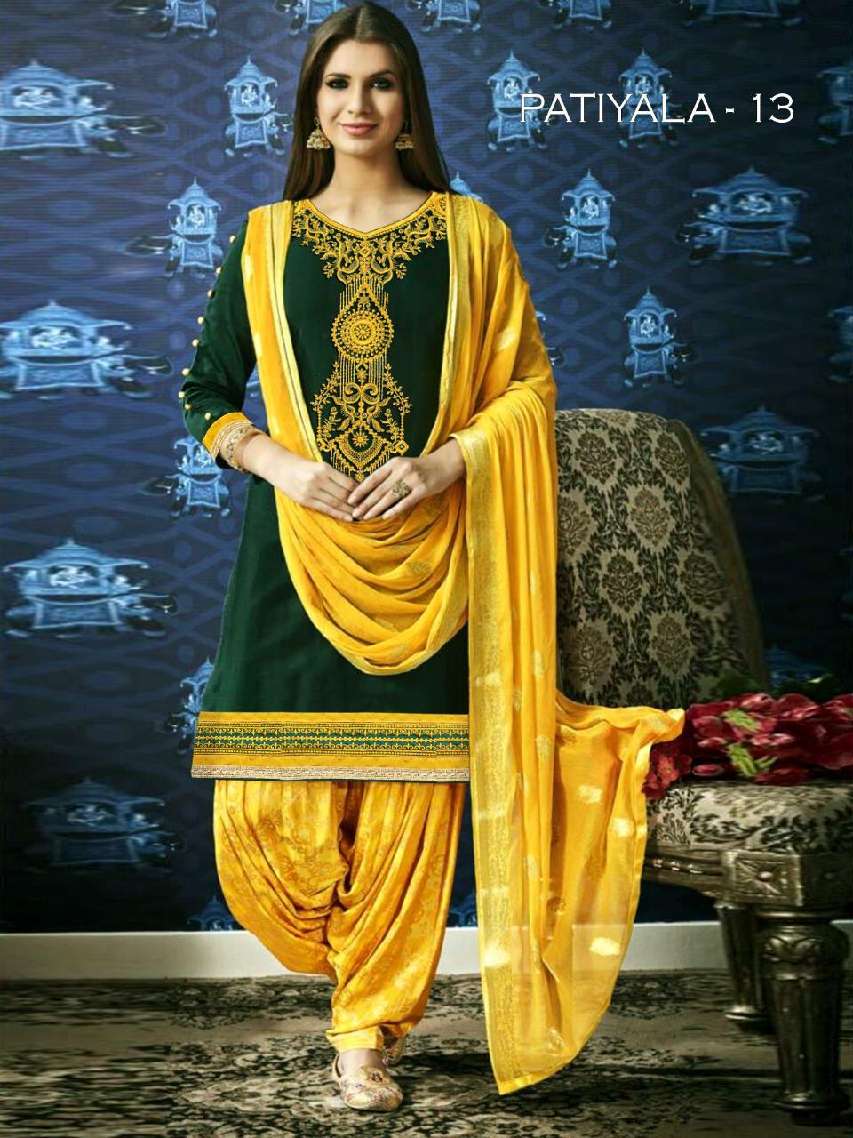 Designer Cotton Dress Material