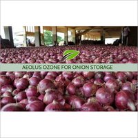 Onion Storage And Preservation With Aeolus Ozone Frequency (mhz): 50 Hertz (hz)