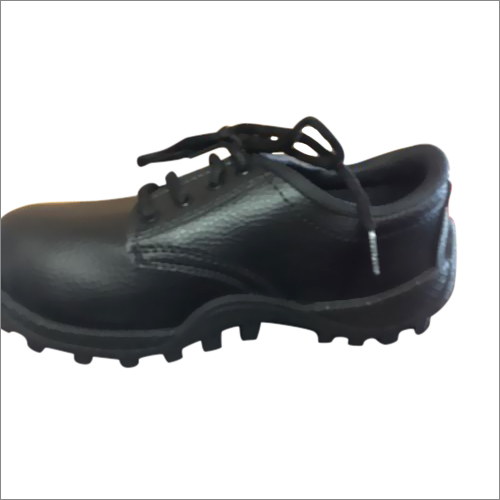 Black Mens Safty Shoes