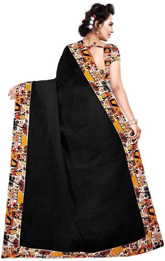 New Printed Chanderi Cotton Saree