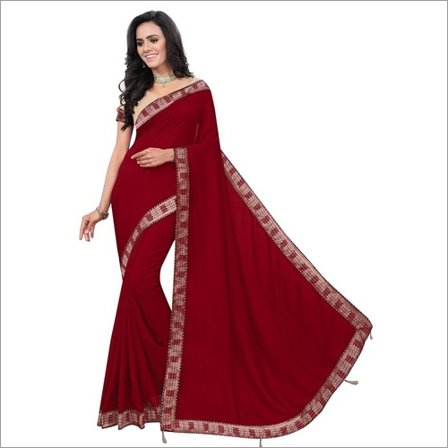 Cadbury Marron Soft Saree