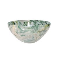 Satyamani Natural Moss Agate Healing Bowl