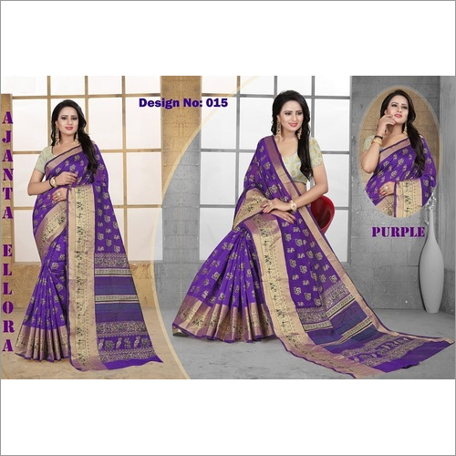 Ajanta Elora Poly Silk Saree