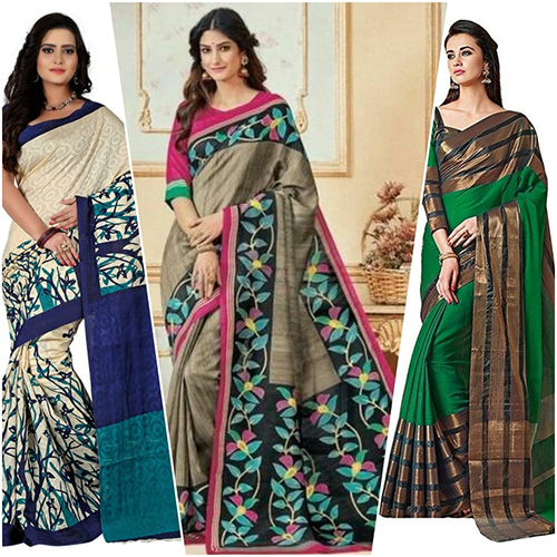 Combo silk saree