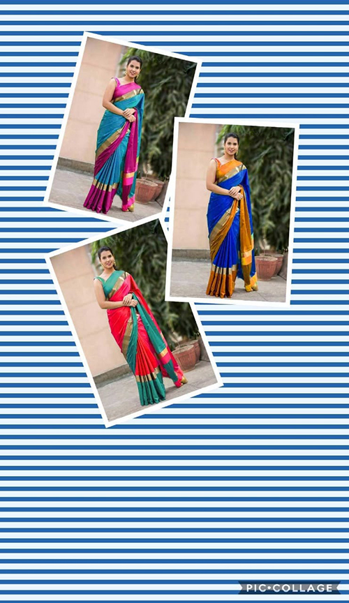 Combo silk saree