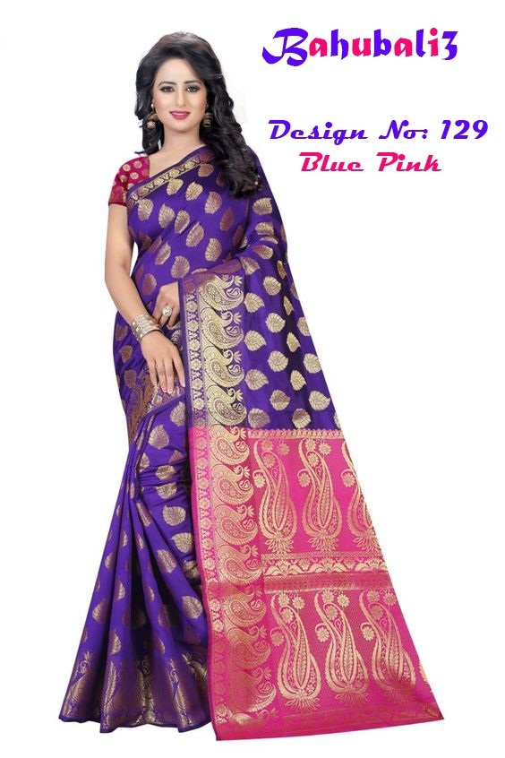 Bahubali 3 Silk Saree