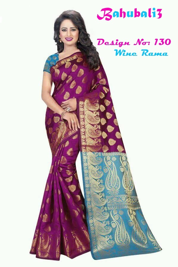 Bahubali 3 Silk Saree