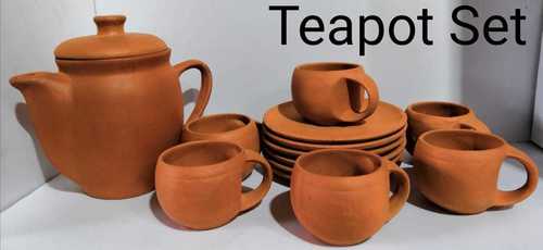 Clay tea pot set By B R MARKETING