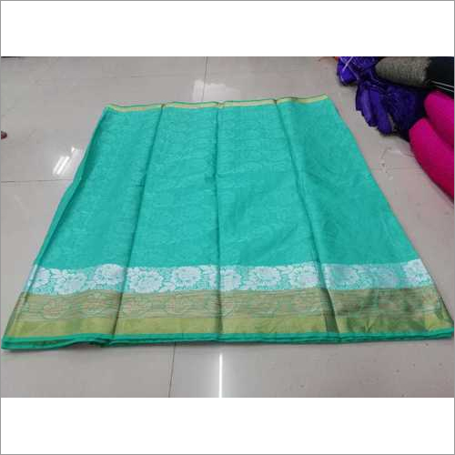 New Printed Cotton Silk Saree