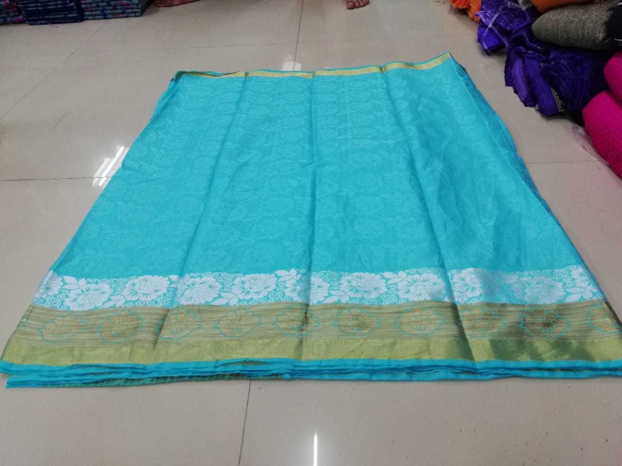 New Printed Cotton Silk Saree