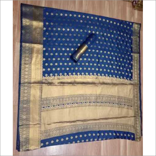 JEQUARD ZARI BUTTA SILK SAREE
