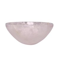 Satyamani Natural Rose Quartz Healing Bowl