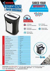 Kores Easy Cut 826 Paper Shredder