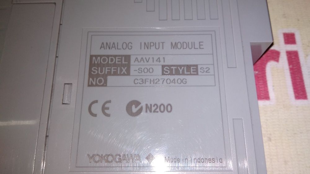 YOKOGAWA INPUT MODULE