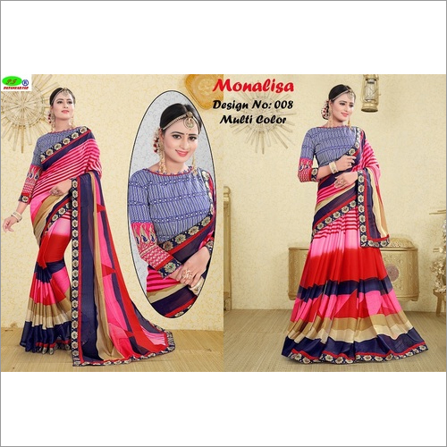 Grorgette Chiffon Saree