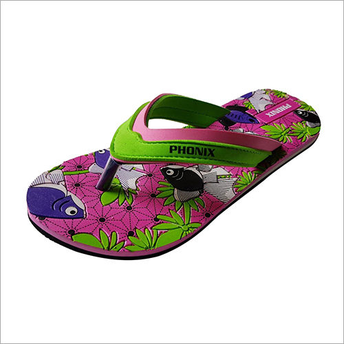 Multicolor Ladies Trendy Slipper