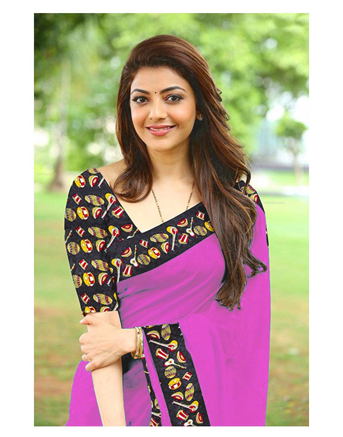 Plain Chanderi Cotton Saree