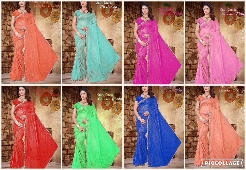 Filament Polyester Saree