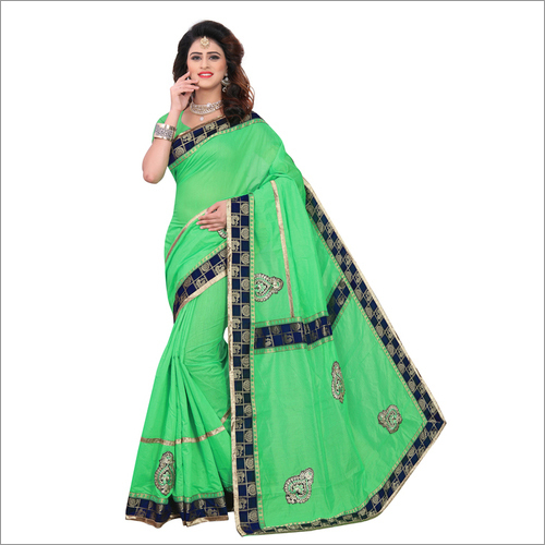 New Design Chanderi Cotton Silk Saree