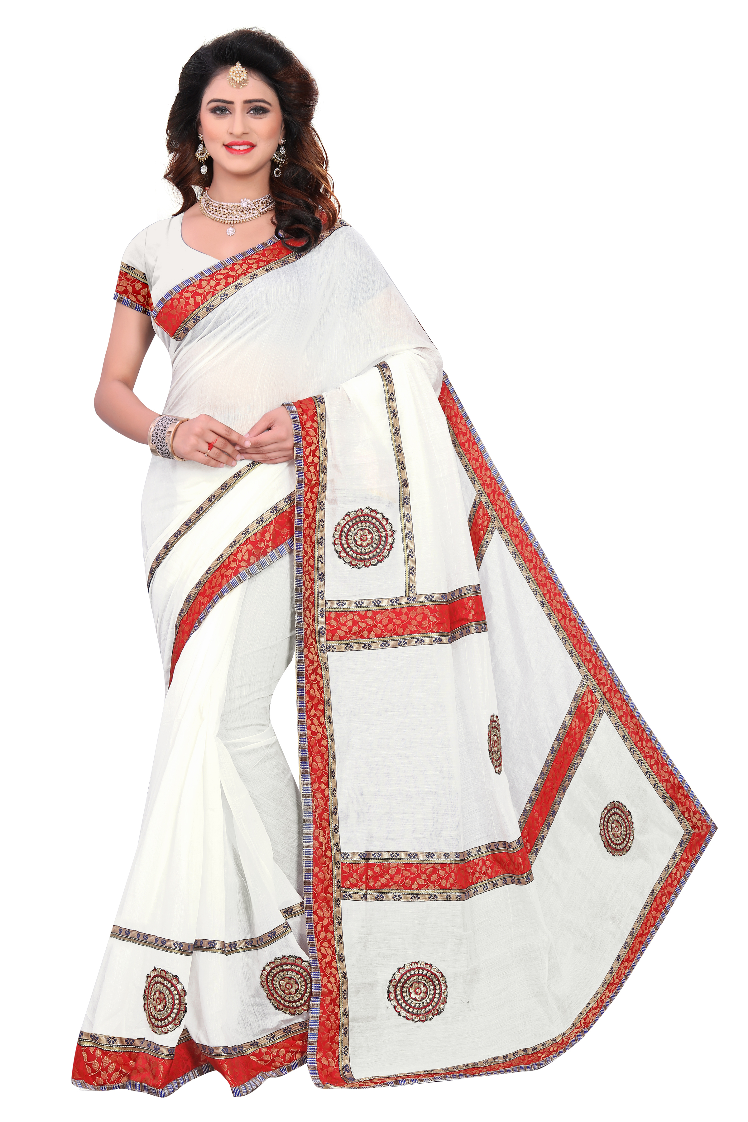 New Design Chanderi Cotton Silk Saree