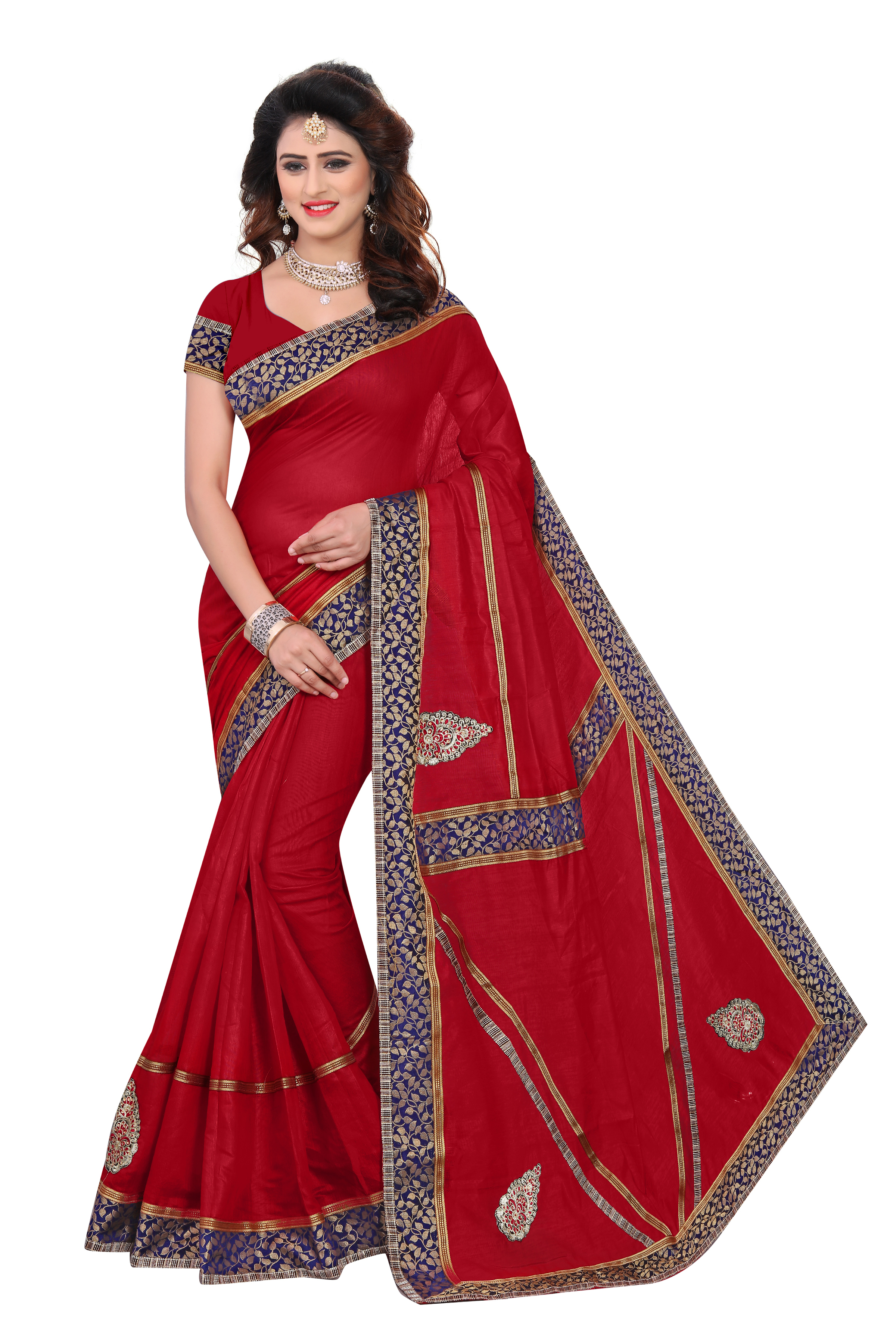 New Design Chanderi Cotton Silk Saree