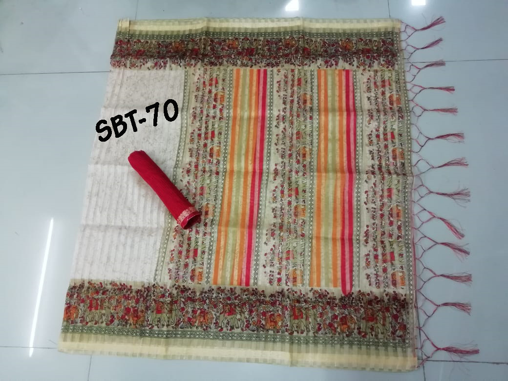 Saniya Patti Printed Saree