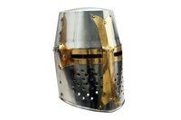 Brass Crusader Helmet