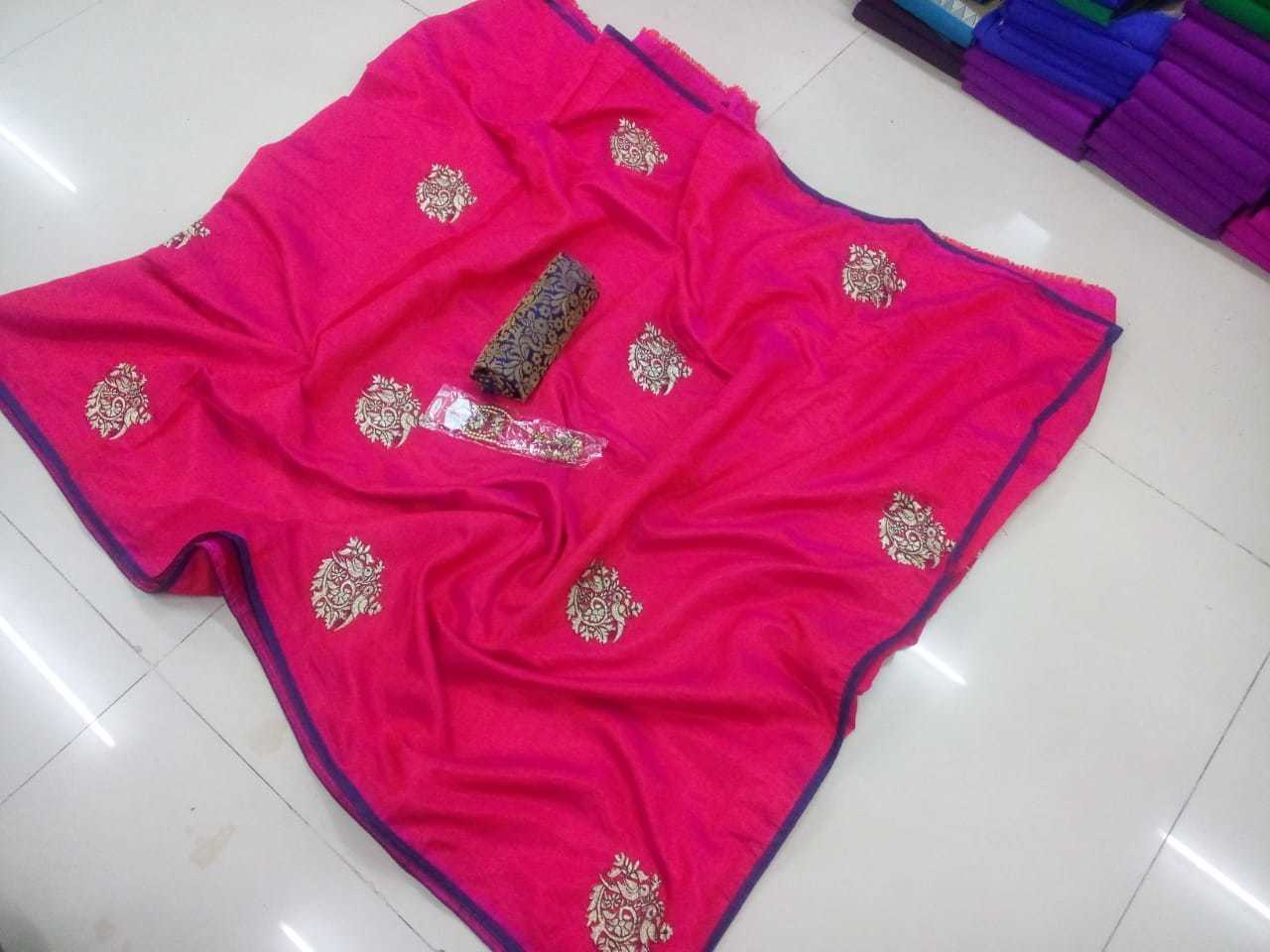 Embroidery Sana Silk Saree