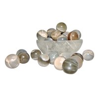Satyamani Natural Energised Moon Stone 12 mm Beads