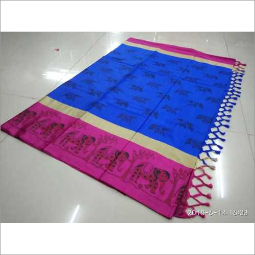 Angi Printed Jhalar Saree