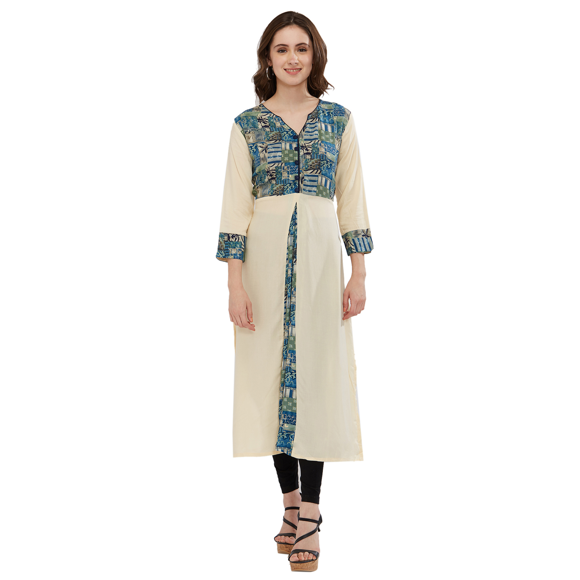 Rayon Designer Kurtis