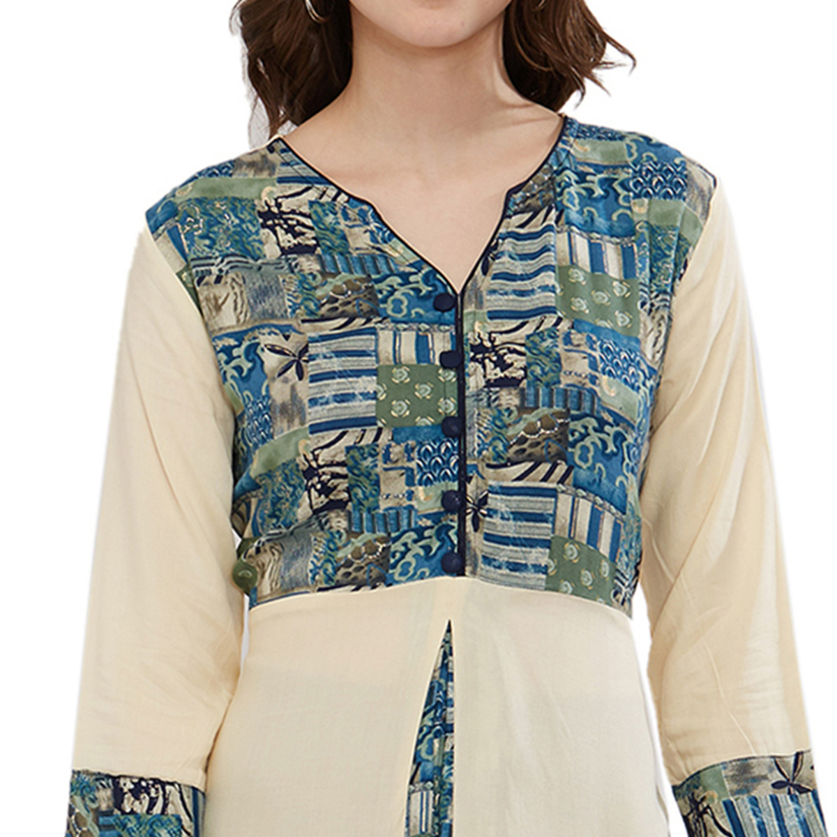 Rayon Designer Kurtis