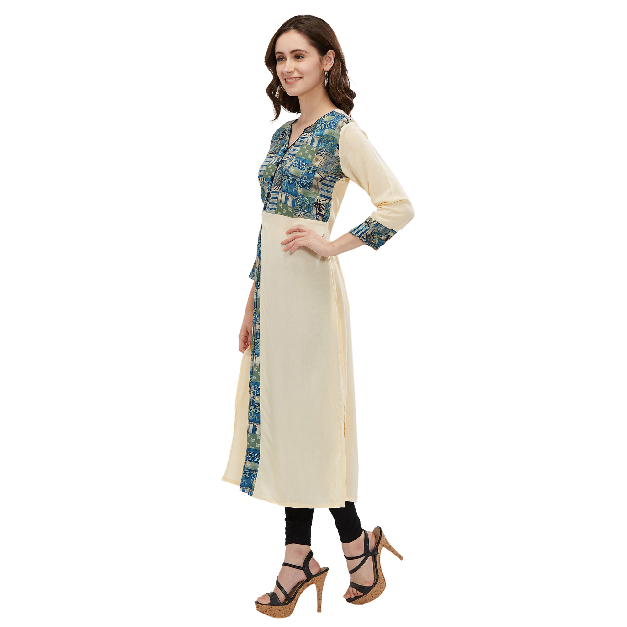 Rayon Designer Kurtis