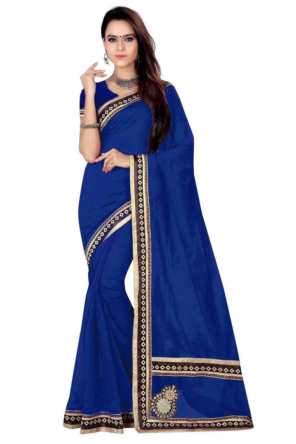 Chanderi Thousand Butti Saree