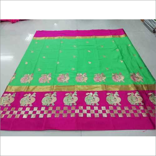 New Embroidery Silk Saree