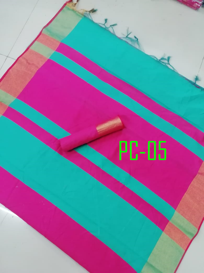 New Cotton silk Saree