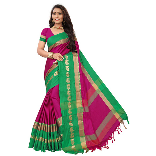 Damini Peacock Silk Saree