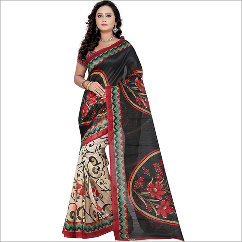 New Bhaglpuri Printed saree