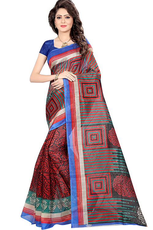 New Bhaglpuri Printed saree
