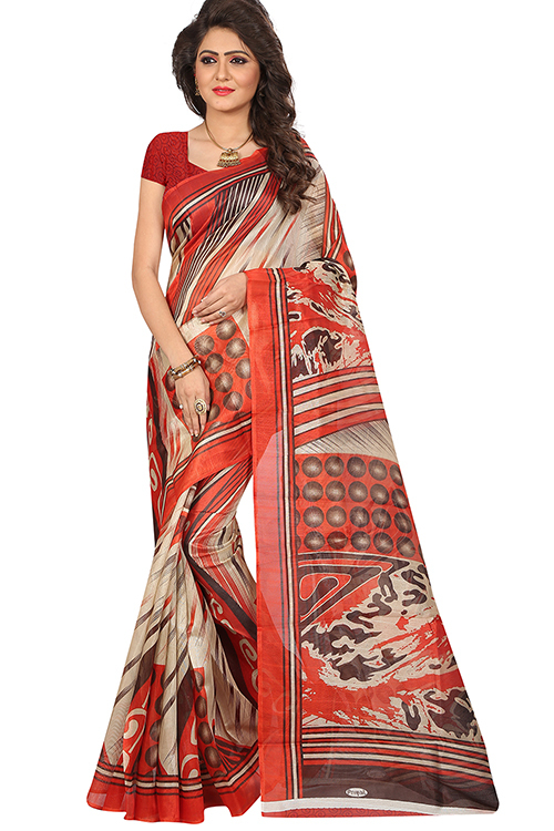 New Bhaglpuri Printed saree