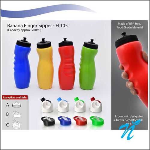 Banana Finger Plastic Sipper bottle