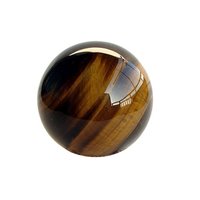 Satyamani Natural Tiger Eye Gemstone Sphere