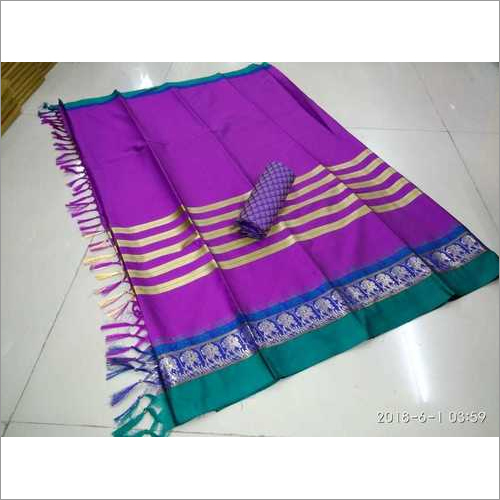 Denial Cotton Silk Saree