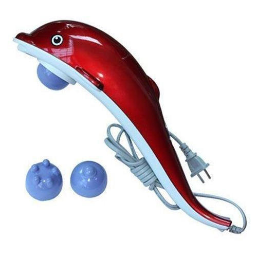 Dolphin Body Massager - Multi-Color, 39x8x11 cm, 500-600 g | Ideal for Home Use, Inclusive Range of Proficient Amenities