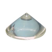 Satyamani Natural Clear Quartz Cone Pyramid