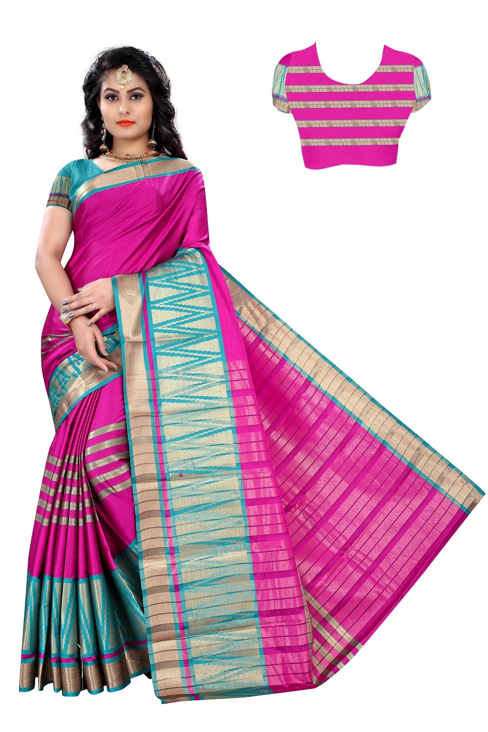 New Cotton silk saree