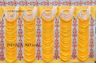 Multicolored Parda Cloth Design - Attributes: Washable