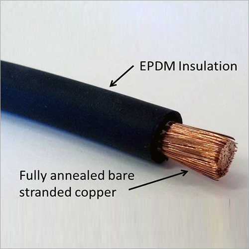 `Brown Copper Black Welding Cable